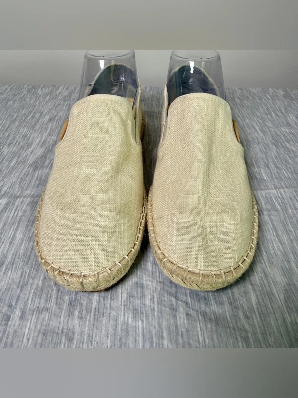 OluKai Kaula Pa’a Kapa Espadrille Slip-On | Natural/Sand | Women’s 7.5 Boho EUC